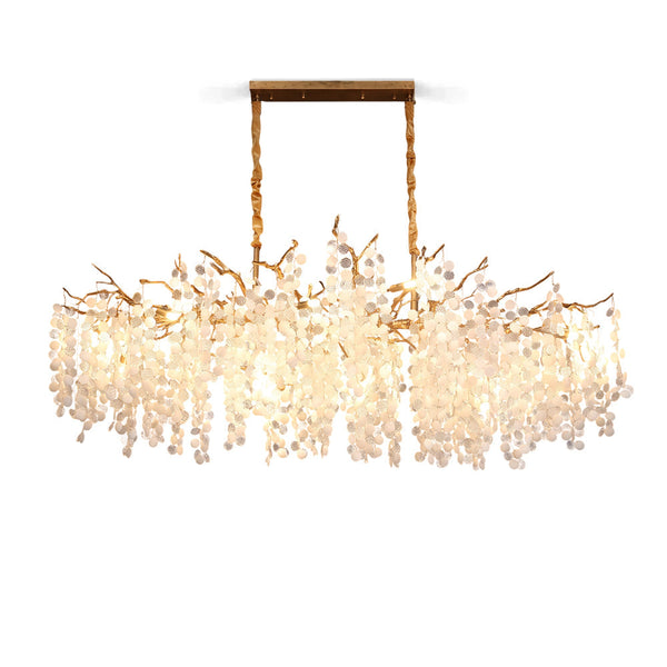 Haverford Branch Waterfall Long Chandelier