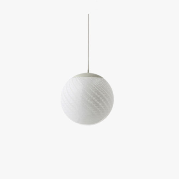 Valentina Minimalist LED Pendant Light Glass Study Bedroom