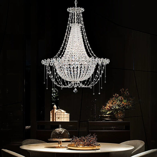 Kristy Chandelier Italian Crystal