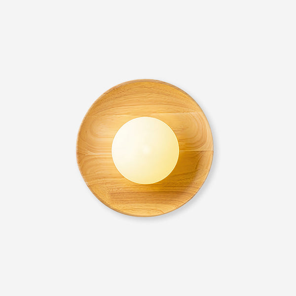 Novin Wooden Wall Lamp