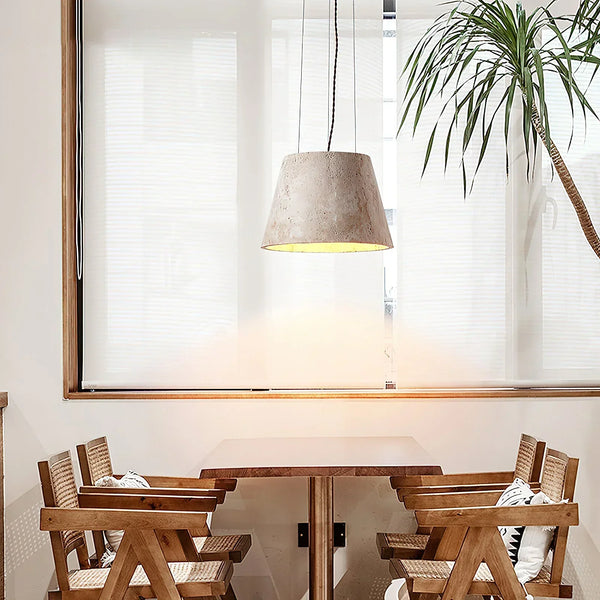 Travertine Talma Pendant Lamp