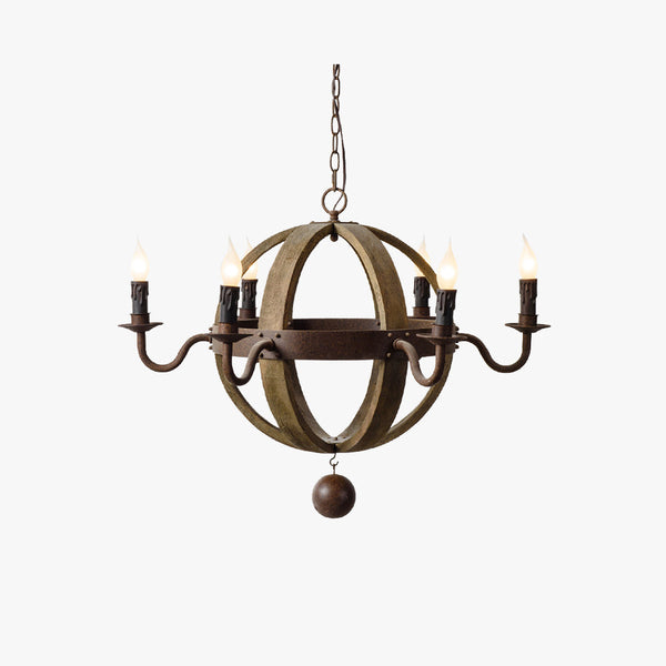 EpochRustic Pendant Light Wood Corridor Restaurant