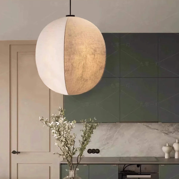 Linen Globe Pendant | Natural Beige | CL855L52