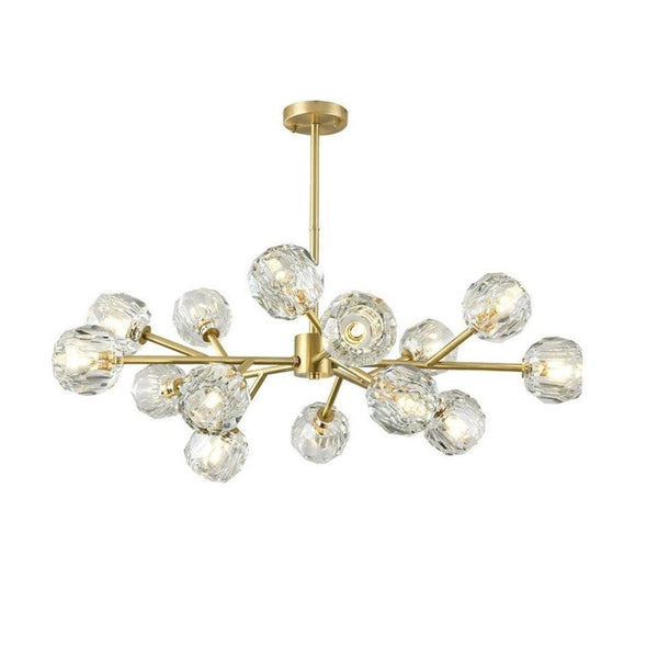 Polyhedron Crystal Round Chandelier