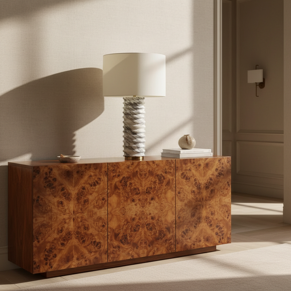 Ribbed Marble Table Lamp | CLVVXC1FT