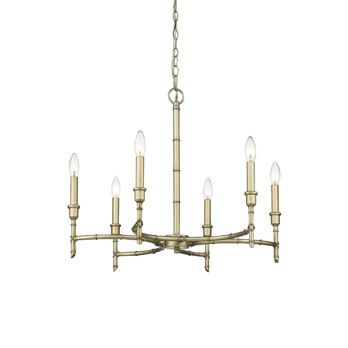 Jetset Vintage Industrial Luxury Brass Chandelier