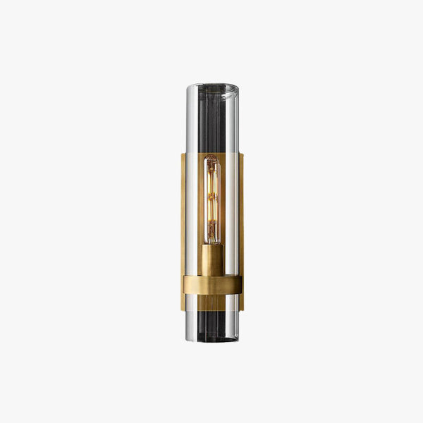 Enya Glass Cylinder Modern Wall Light