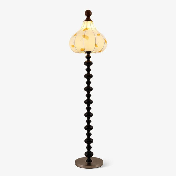Gagell Wood Fabric Elegant Floor Lamp