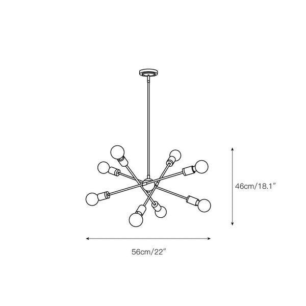 Olvenan Art Chandelier