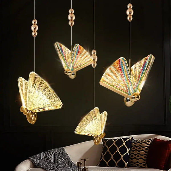 Led Butterfly Pendant Lights