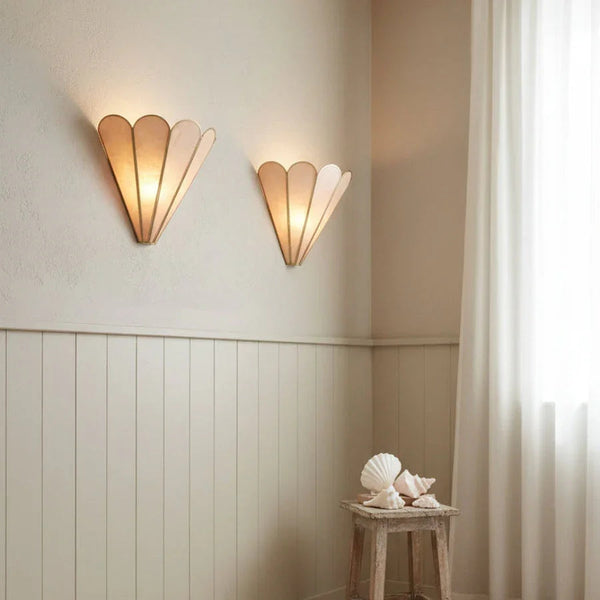 Mica Petal Wall Lamp