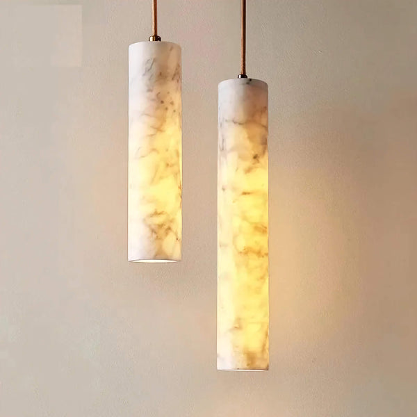 Alabaster Pendant Light | Slim Stone | CLJ4442