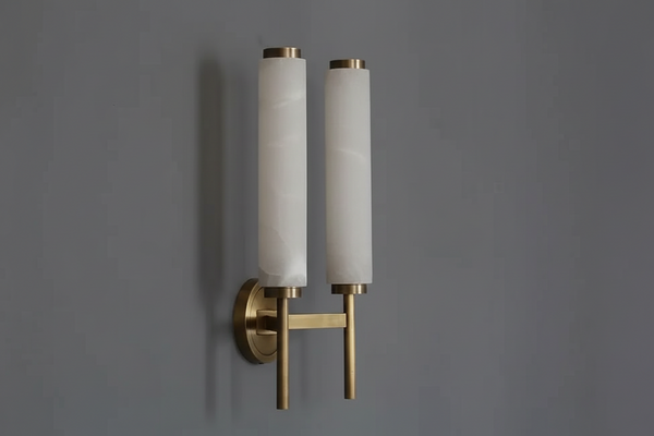 Alabaster & Brass Wall Sconce | Up-Down | CL88996001