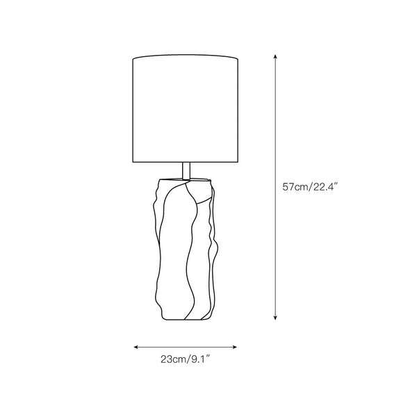 Cotia Marble Table Lamp