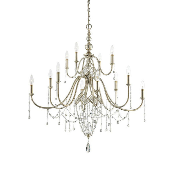 Ilphaeth Postmodern Luxury Brass Crystal Chandelier