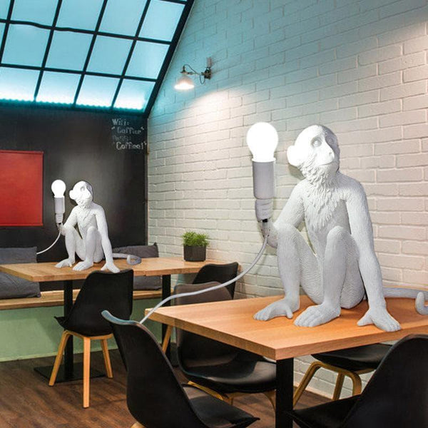 Monkey Lamp sitting lamp