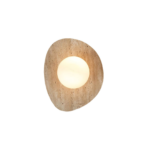 Uphae Travertine Wall Lamp