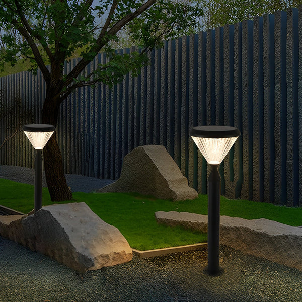 Soriena Round Solar LED Lampshade Outdoor Lights