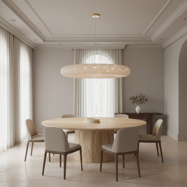 Silver Crystal Chandelier | CLSC0951S