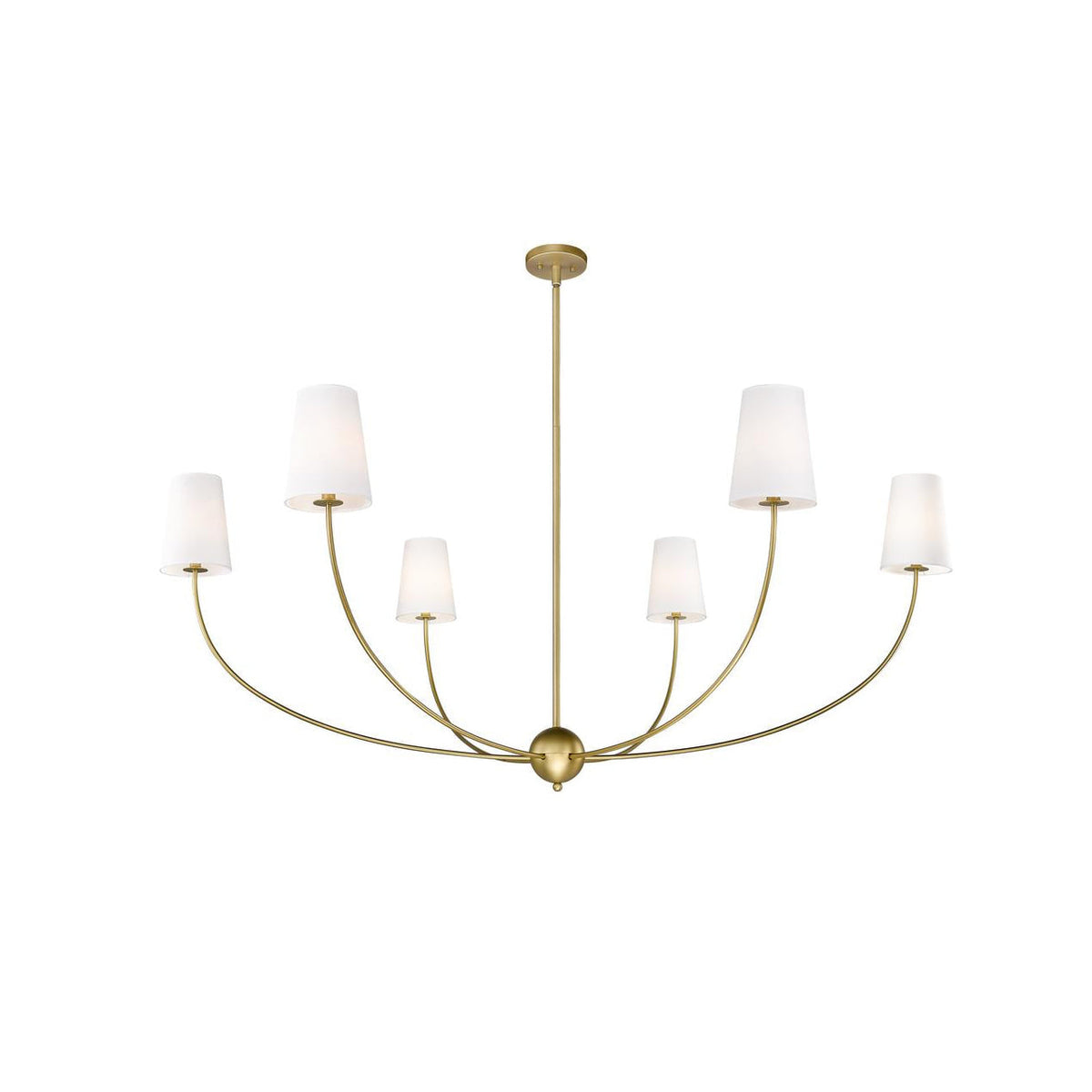 Vetheisra Vintage Industrial Brass Fabric Chandelier
