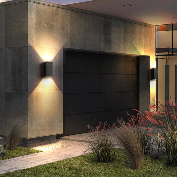 Riveline Effect Optional LED Outdoor Wall Light