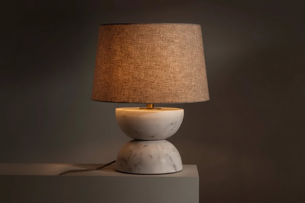 Zana Table Lamp | Stacked Marble | CLZAN653