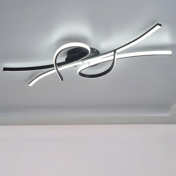 Modern Acrylic Semi Flush Living Room Ceiling Lights