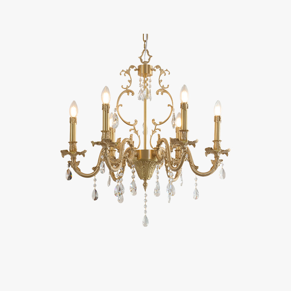 Silva Luxury Chandelier Glass Living Room Dining Room
