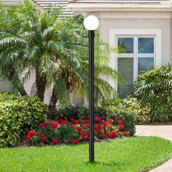 Lily Green Shade Flower Floor Lamp, Metal/Glass, Living Room/Bedroom