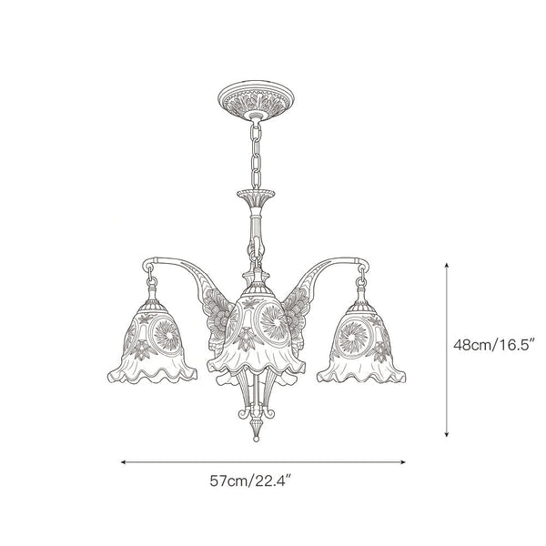 Celanthe Bell Chandelier