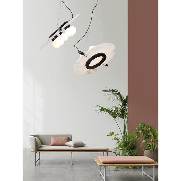 Vasila Postmodern Luxury Alabaster Pendant Lamp