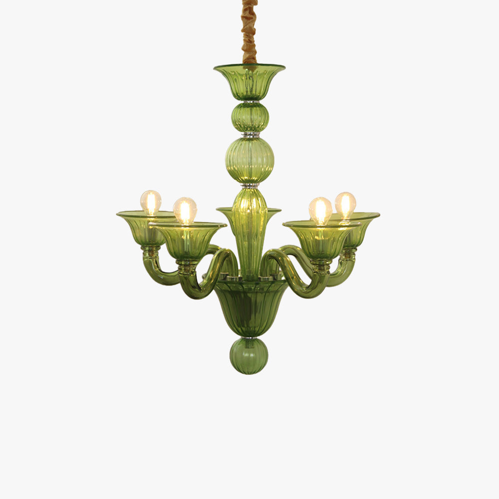 Silva Retro Chandelier Glass Dining Room Living Room