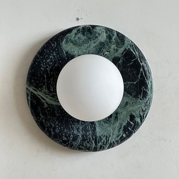 Uvinos Black Marble Sconce Wall Lamp