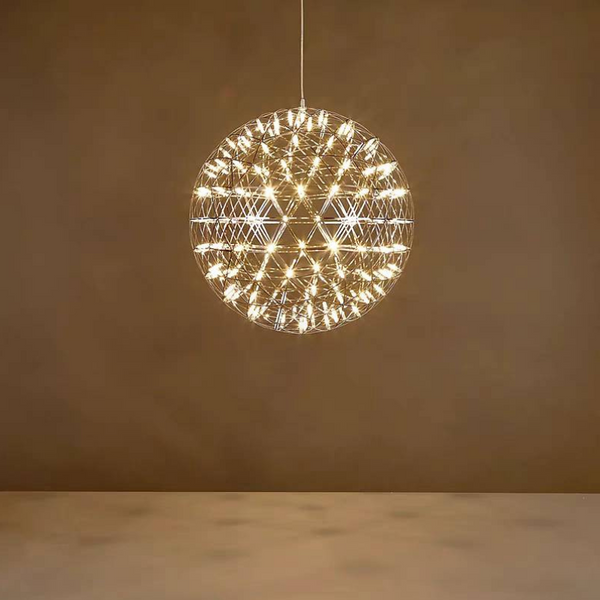 Arisha Firework Art Deco Orbit Shade Pendant Light