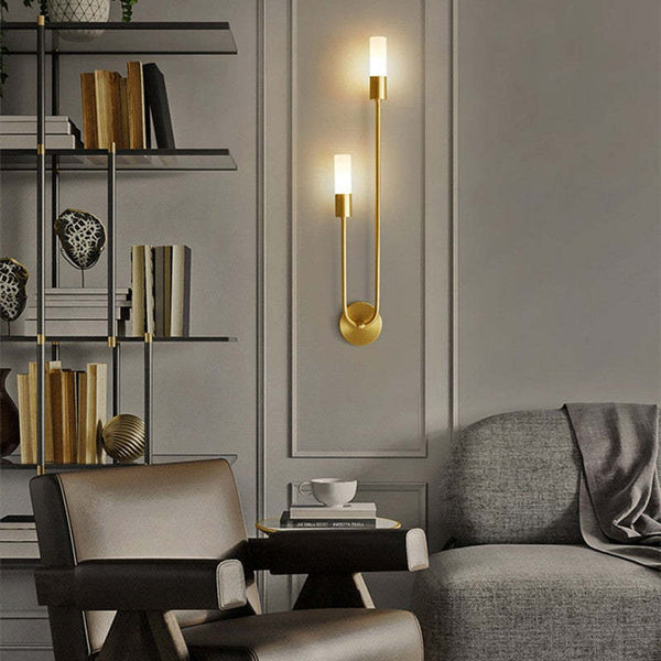 Nexor Modern Wall Sconce for Bedeside Gold 2 PCS