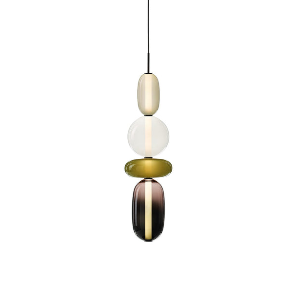Zodore Art Stained Glass Pendant Light