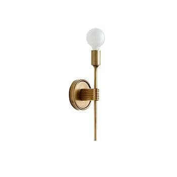 Griffin Burnished Brass Wall Sconce Light