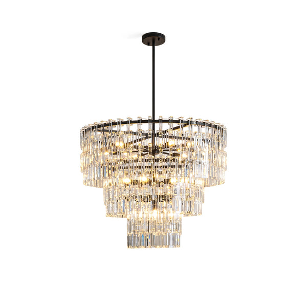 Elyelira Geometric Crystal Chandelier