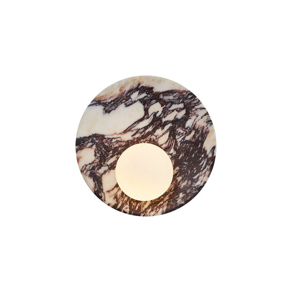 Uphae Nordic Round Marble Glass Wall Lamp