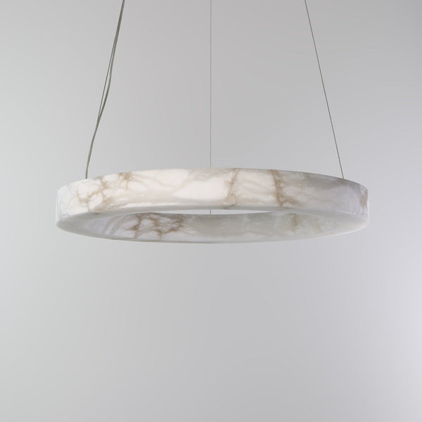 Anello Chandelier | Round Alabaster | CLVC0210