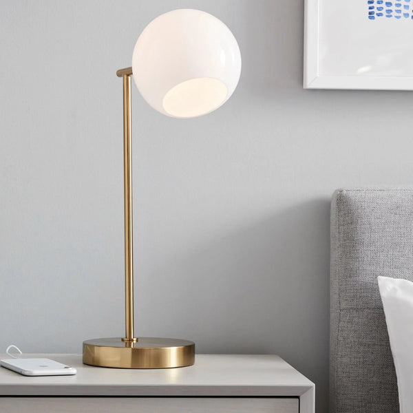 Staggered Glass Table Lamp