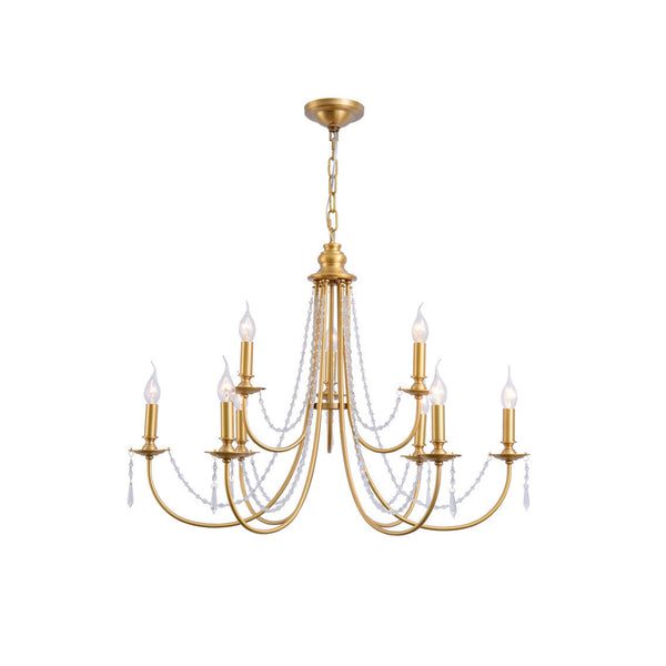 Acroma Modern Traditional Crystal Chandelier