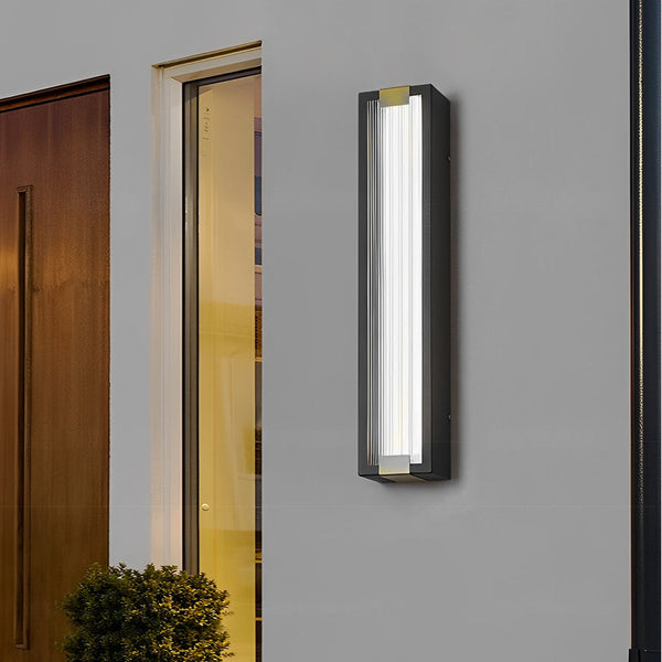 Juie Rectangular LED Modern Outdoor Porch Lights