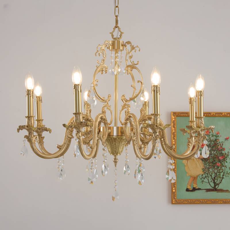 Silva Luxury Chandelier Glass Living Room Dining Room