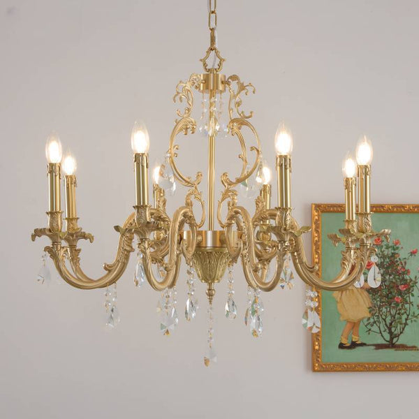 Silva Luxury Chandelier Glass Living Room Dining Room