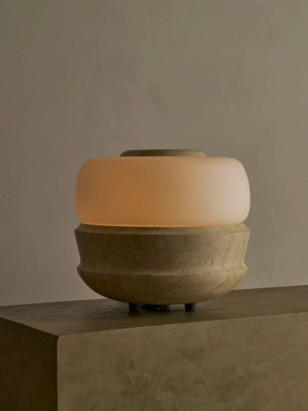 Travertine & Marble Table Lamp | CLHARF646