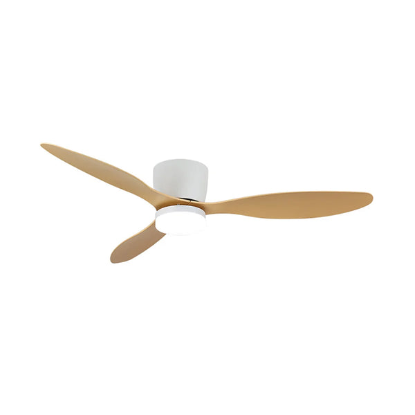 Aerodynamics Wooden Ceiling Fan Light