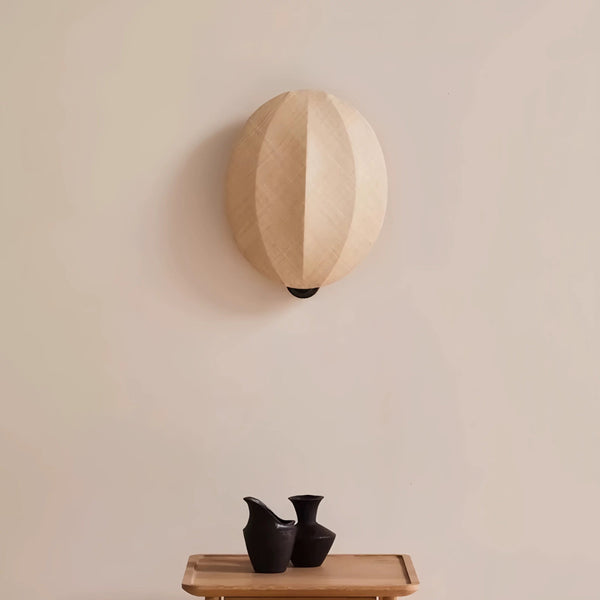 Oak Disc Wall Sconce | CLKA57