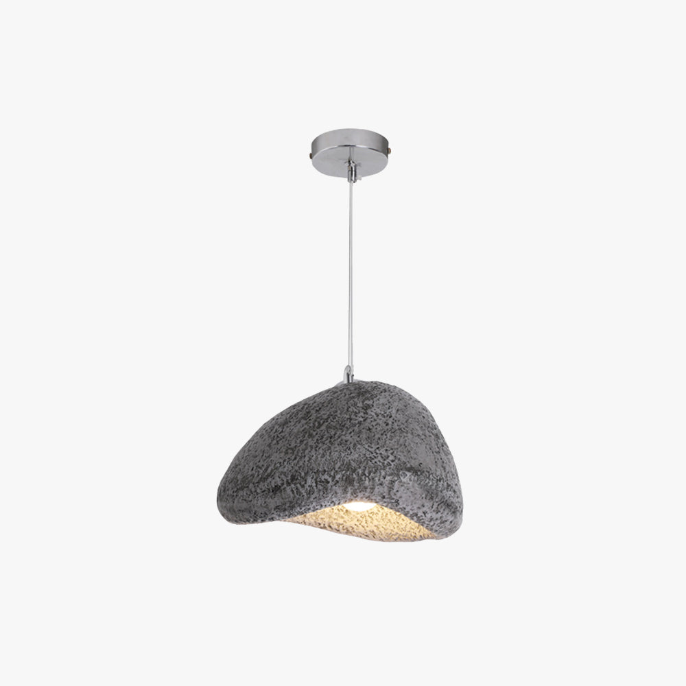 Avi Wabi Sabi Bread Shape Resin Pendant Light, Resin, 4 Color