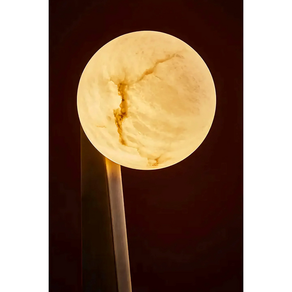 Sculptural Floor Lamp | Patinated Brass | CLORB0281K